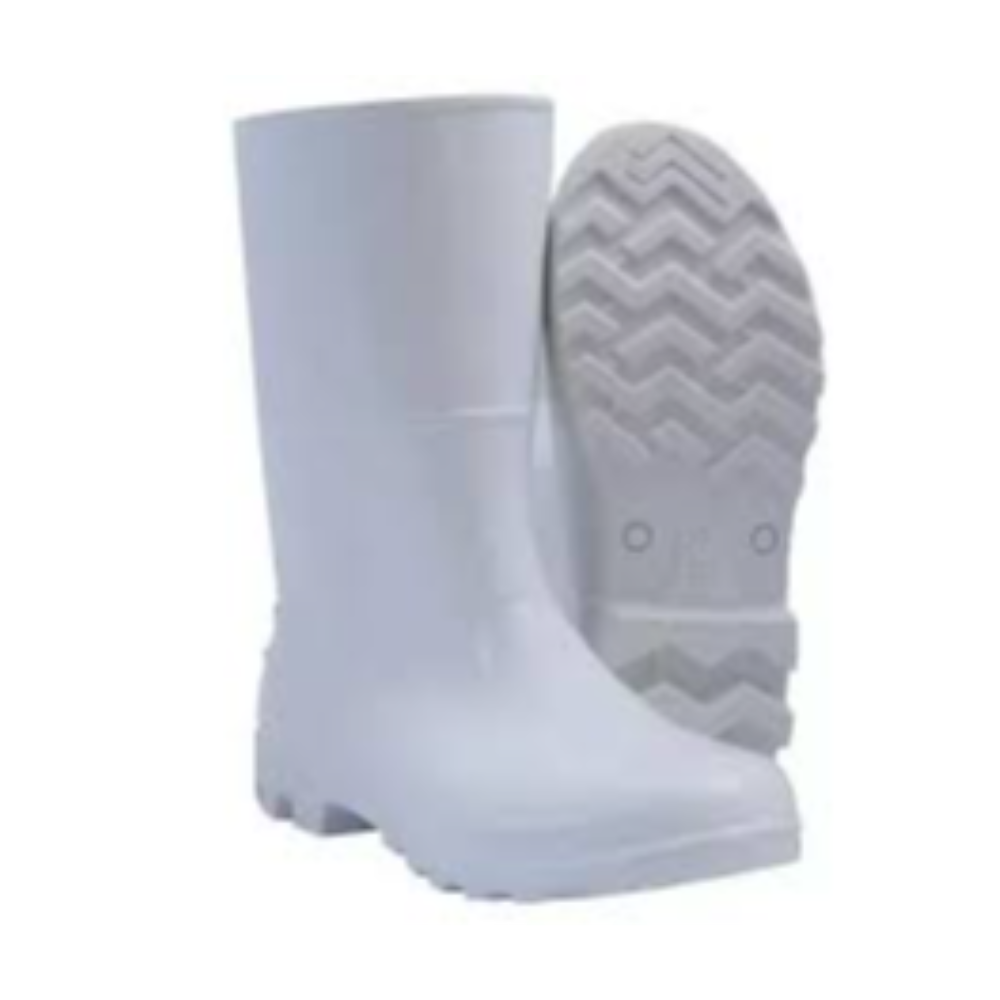 Bota PVC C/ Medio Branco Nº 44 (Kadesh)