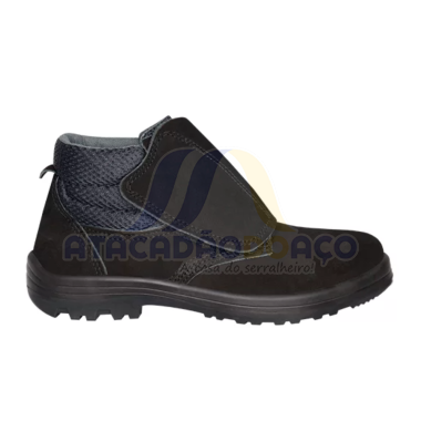 Botina de Velcro Preto - N° 37 (Imbiseg)