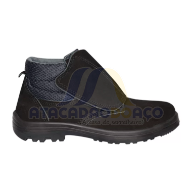 Botina de Velcro Preto - N° 38 (Imbiseg)