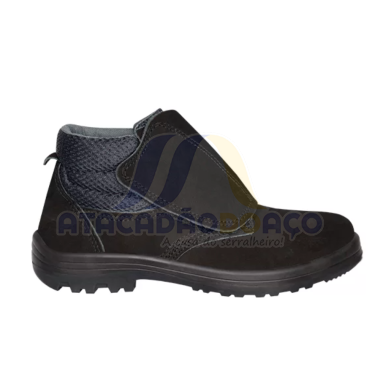 Botina de Velcro Preto - N° 39 (Imbiseg)