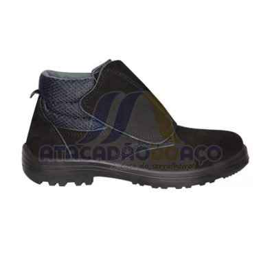 Botina de Velcro Preto - N° 41 (Imbiseg)