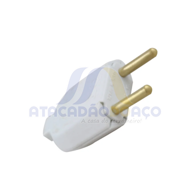 Plugue Macho 2-Pinos 20A (Konectar)