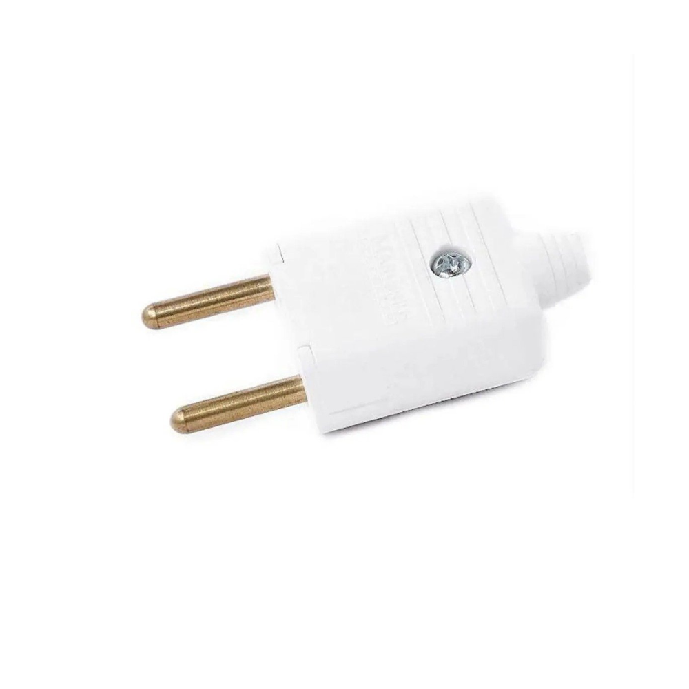 Plugue Macho 2-Pinos 10A (Konectar)