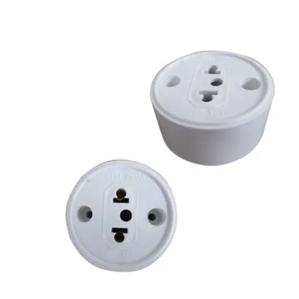 Tomada Redonda Externa 10A (Konectar)