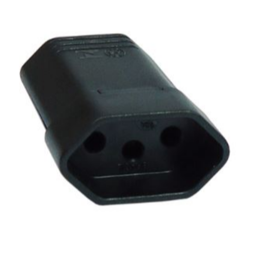 Tomada Femea 3-Pino 20A Preto (MarGirius)