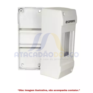 Caixa Sobrepor Para Disjuntor de 1 e 2 (Soprano)
