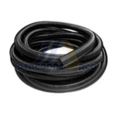 Conduite Corrugado Flexivel Preto - 3/4 x 25mm