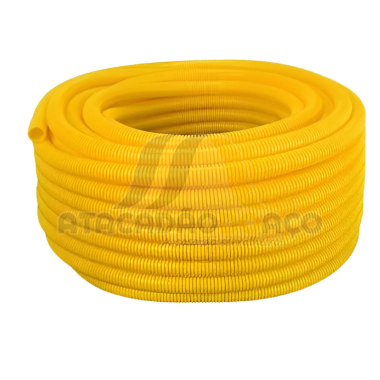 Conduite Corrugado Flexivel Amarelo - 1