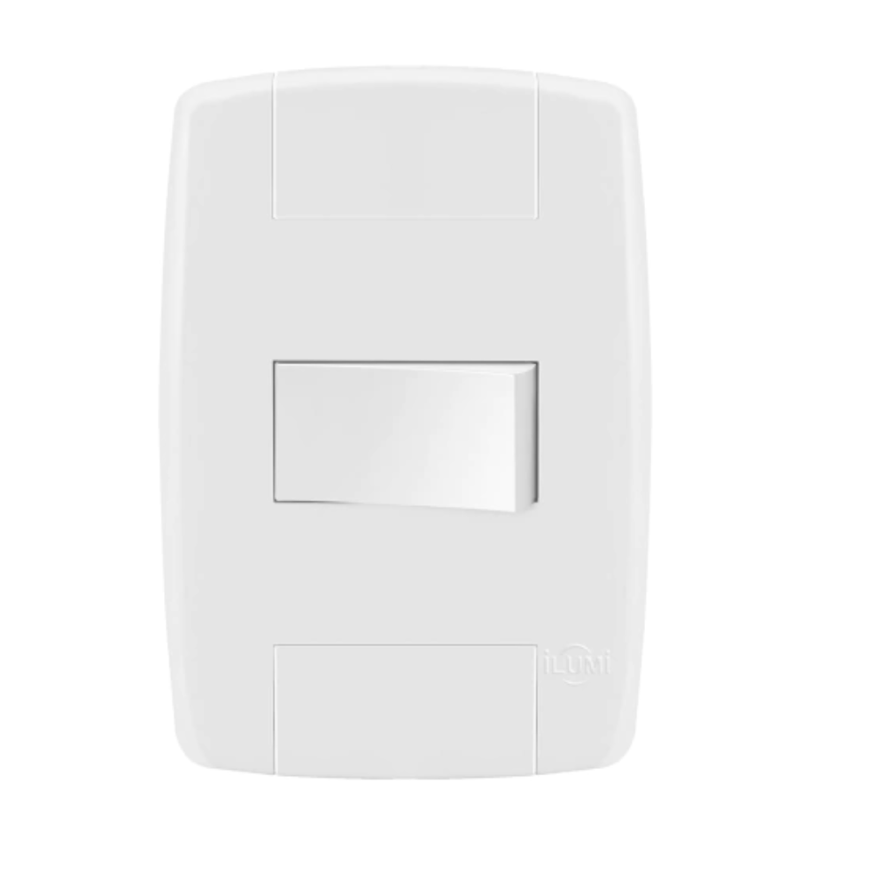 Interruptor Simples C/Placa 10A Ref:8717 (Ilumi)