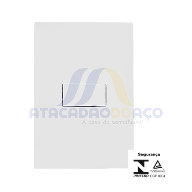 Interruptor Simples C/Placa 10A Ref:9417 (Ilumi)