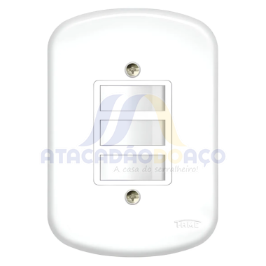Interruptor Triplo C/Placa 10A (Fame)