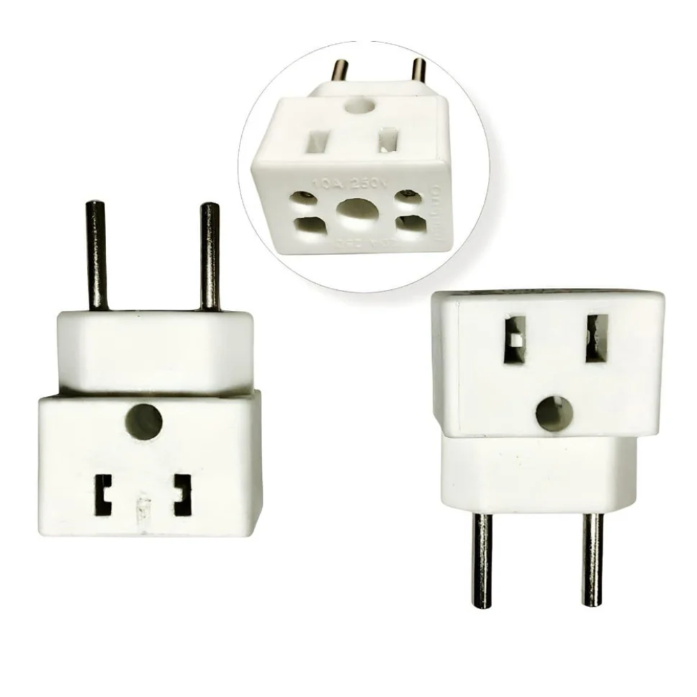 Adaptador Bob Quad. 2 Pinos 10A X 20A (Konectar)