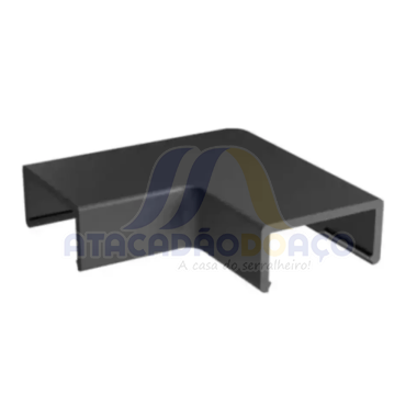 Cotovelo 90° P/ Canaleta Preta (Force Line)
