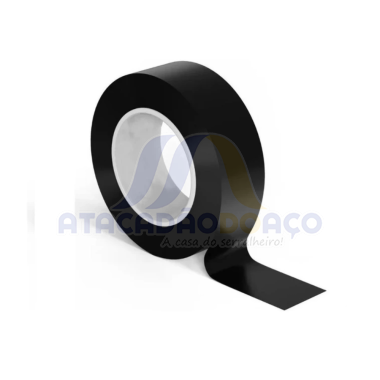 Fita Isolante 20mt Preto (Bom Corte)