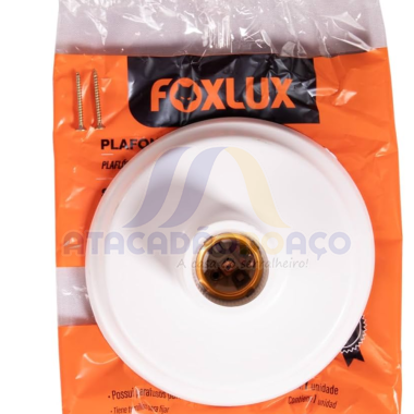 Bocal Plafon Porcelana Branco (Fox Lux)