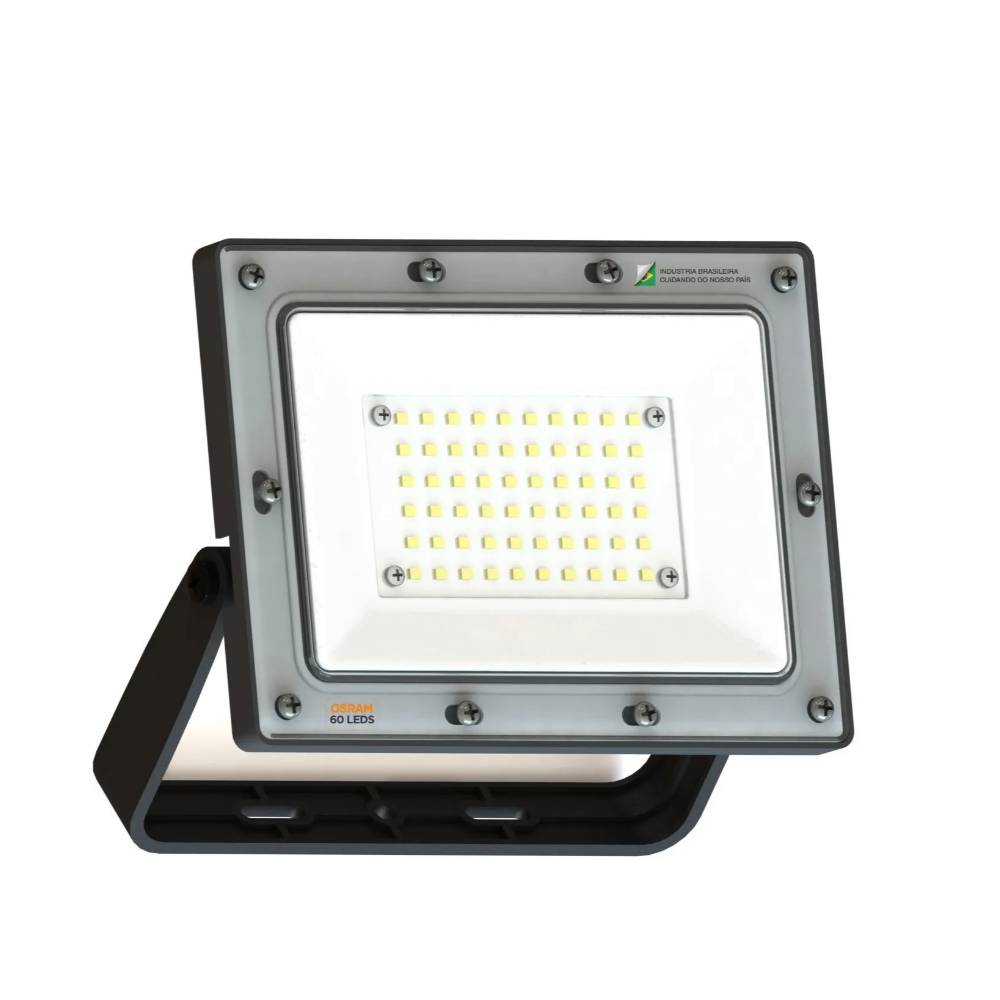 Refletor Led 100W 6500K Bivolt Preto (Foxlux)