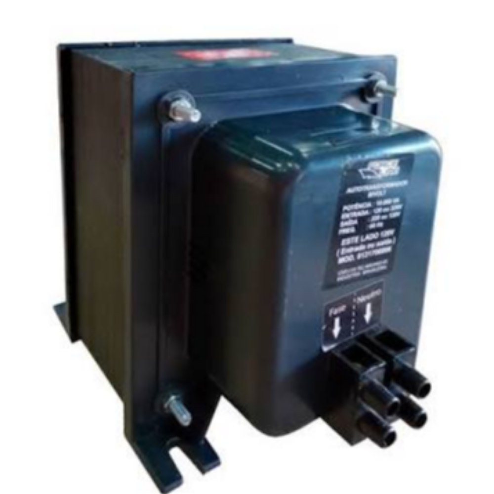 Auto Transformador Bivolt 10.000 VA C/ Borne (Force Line)