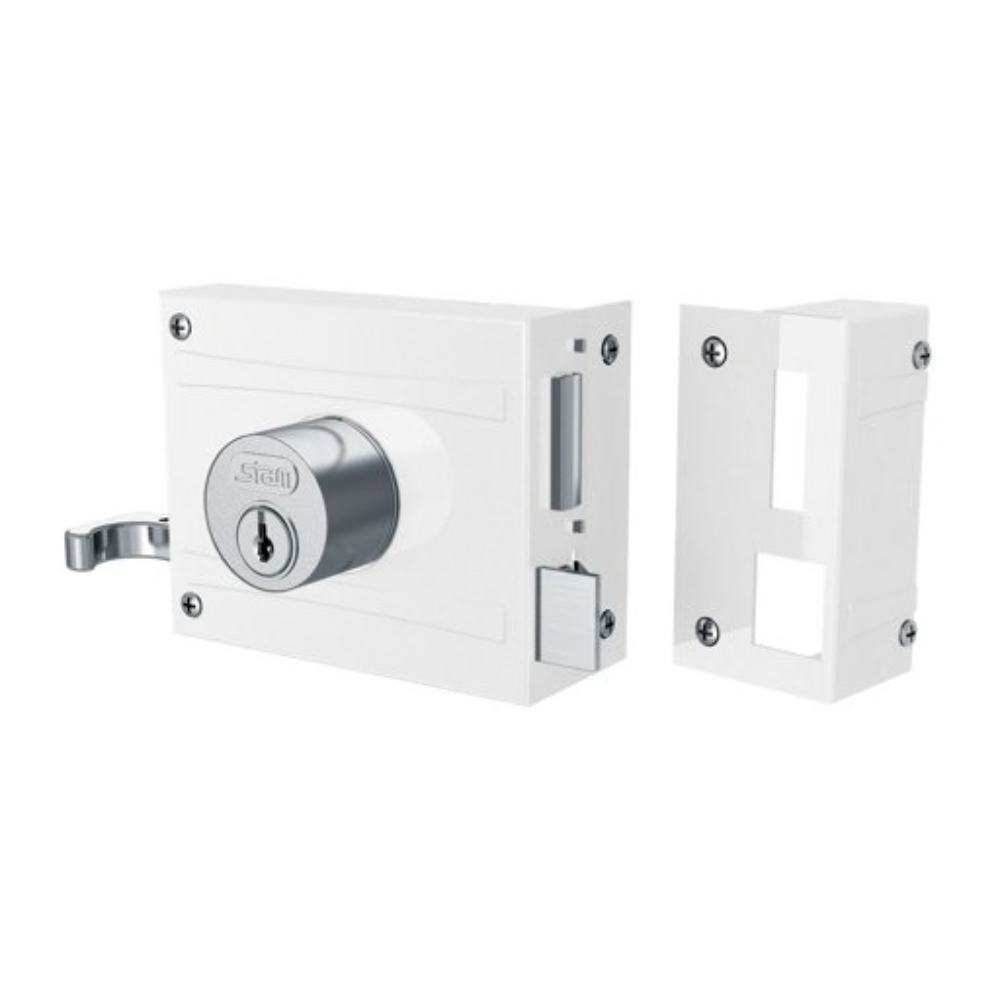 Fechadura Sobrepor 701/100 - Branco (Stam)