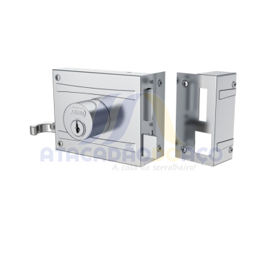 Fechadura Sobrepor 701/100 - Inox (Stam)