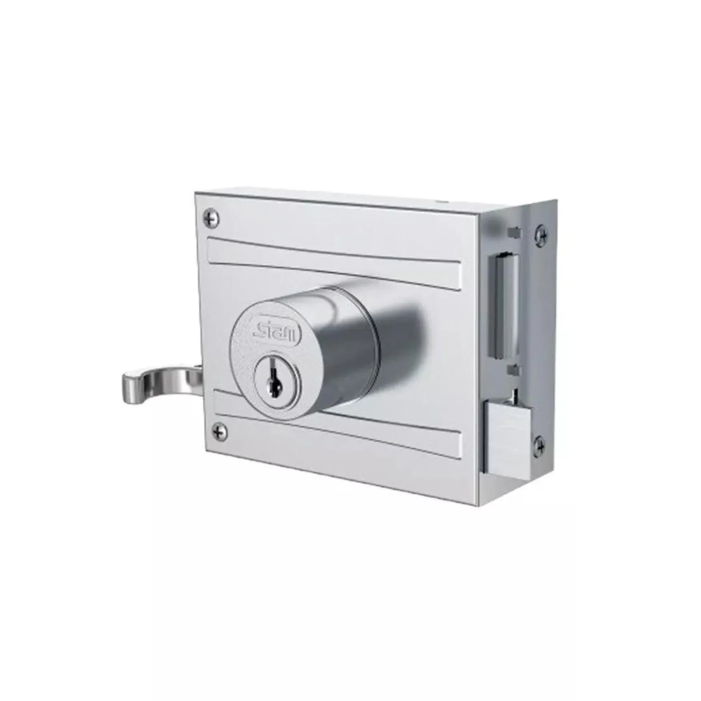 Fechadura Sobrepor 701/80 - Inox (Stam)