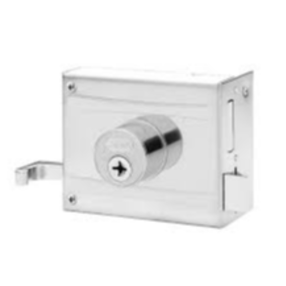 Fechadura Sobrepor 1701/80 - Inox (Stam)