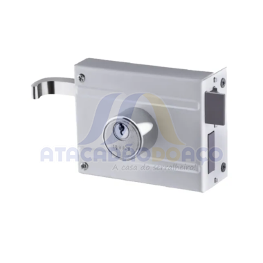 Fechadura Sobrepor Branco - F1500 (Aliança)