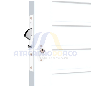 Fechadura P/ de Correr - 901 Branco (Stam)
