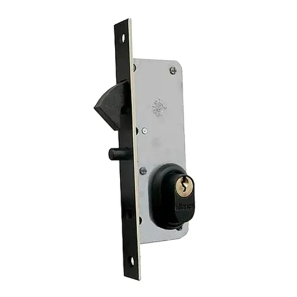 Fechadura P/ de Correr Preto - F1300 (Aliança)