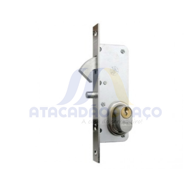 Fechadura P/ de Correr Branco - F1300 (Aliança)