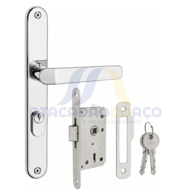 Fechadura - 600/22CE Buzios 74 Cromado (Pado)