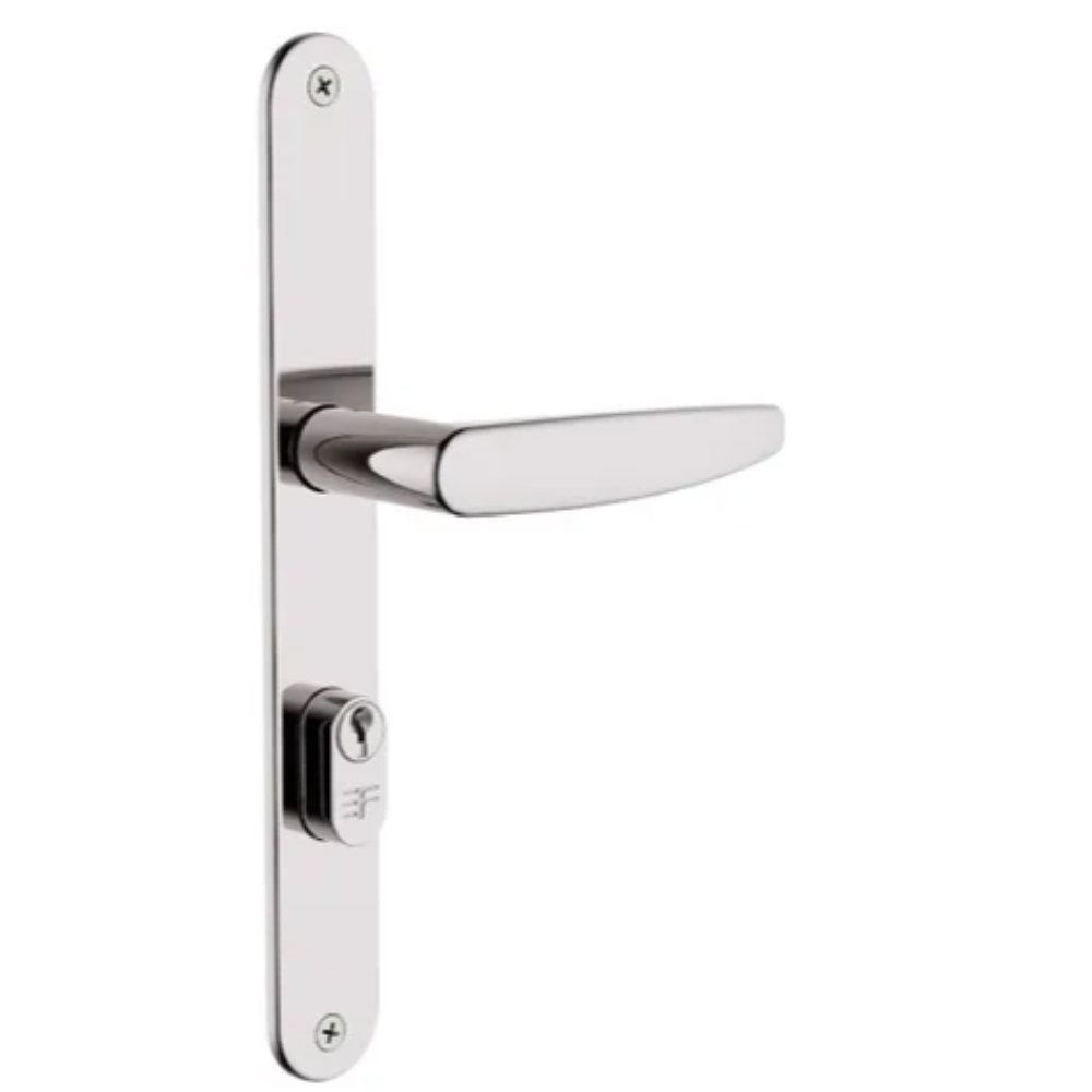 Fechadura P/ Perfil Estreito Branco - 522/11274 (3F)