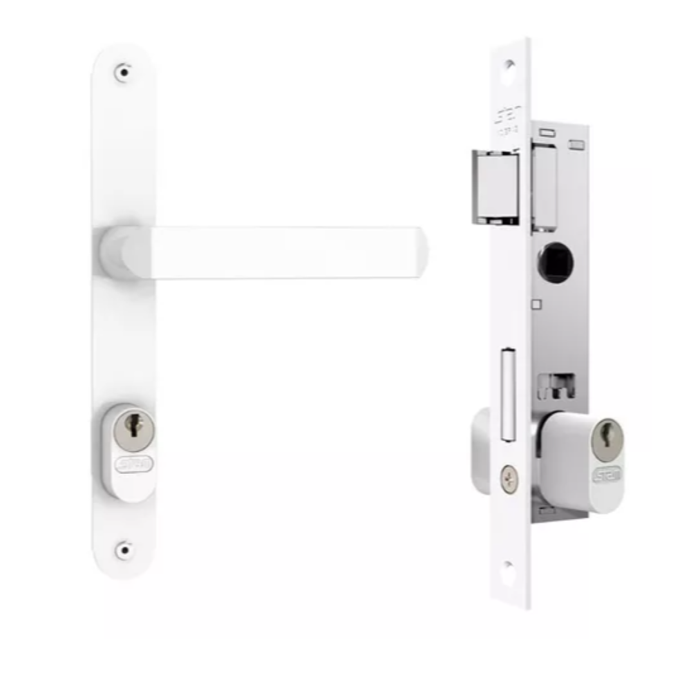 Fechadura 401/07 Buzios Esp. Branco (Stam)