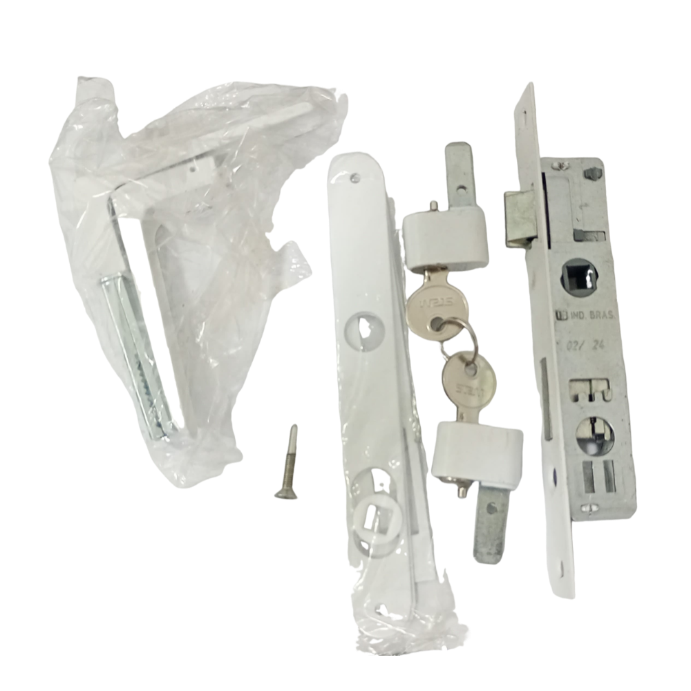 Fechadura 401/07 Espelho Branco (Stam)