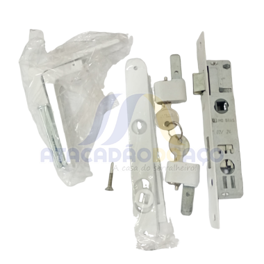 Fechadura 401/07 Espelho Branco (Stam)