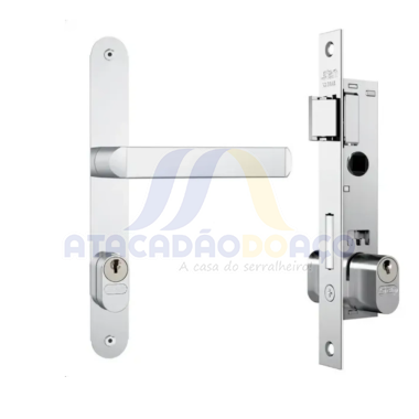Fechadura 401/07 Buzios Esp. Inox (Stam)