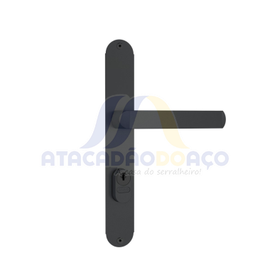 Fechadura 603/07 Buzios Esp. Preta (Stam)