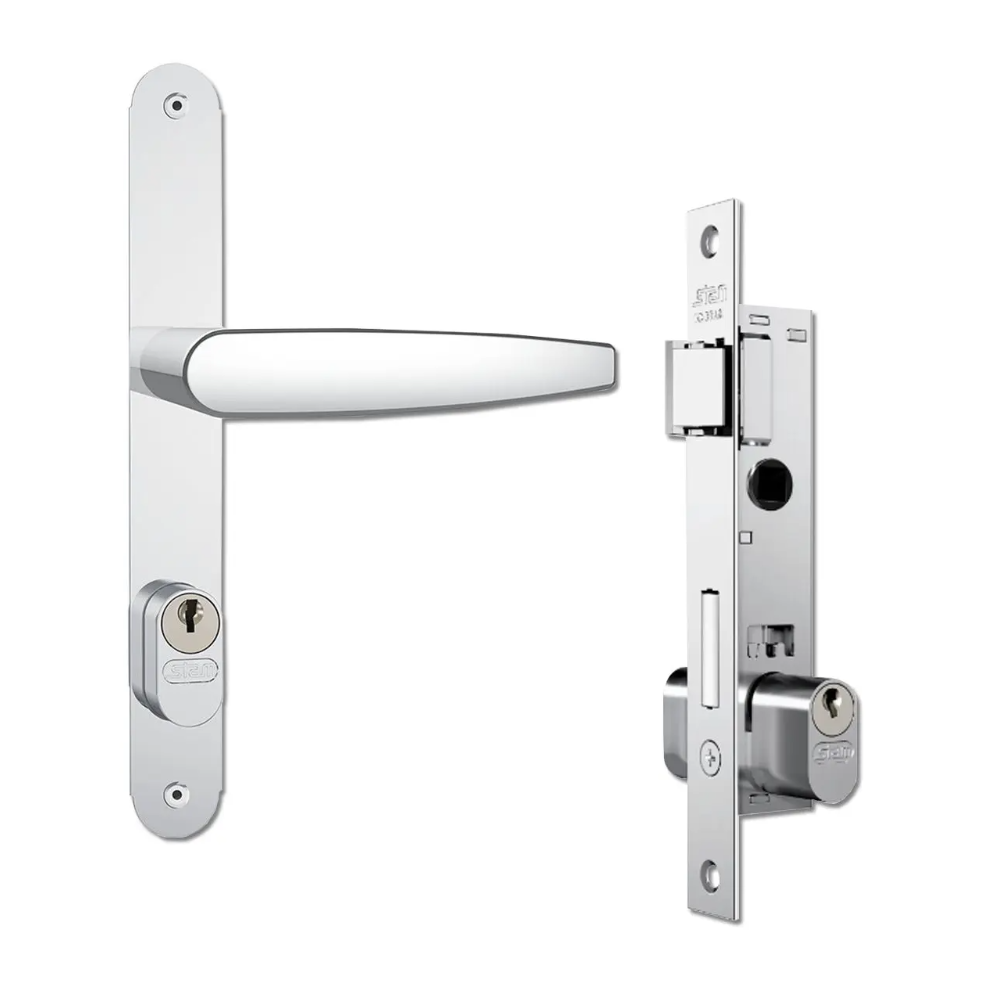 Fechadura 401/33 Espelho Inox (Stam)