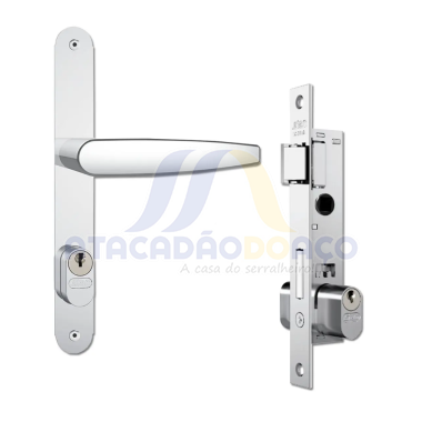 Fechadura 401/33 Espelho Inox (Stam)