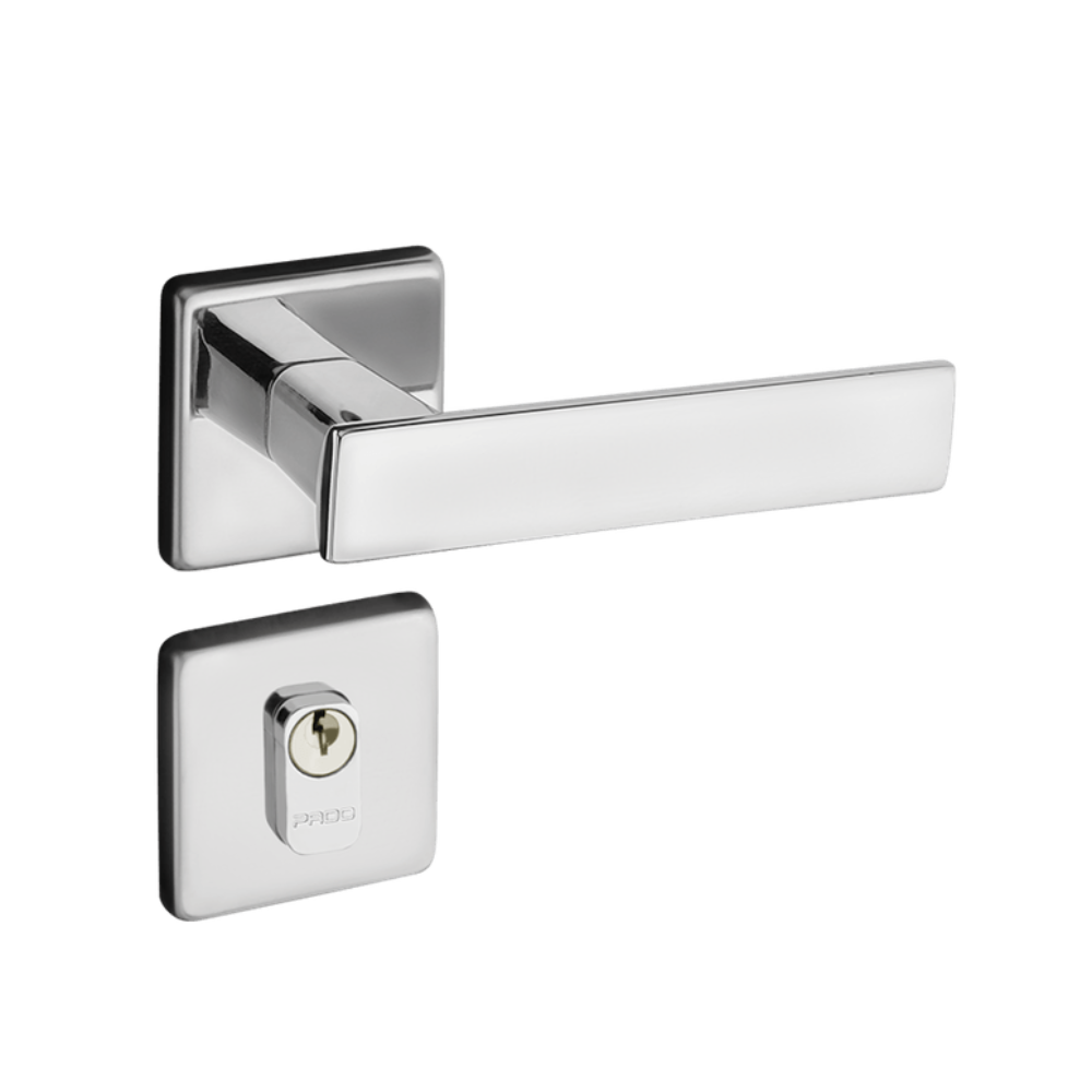 Fech. Ext. P/ Porta Mad.Esp.Inox Quad. (Pado 721)