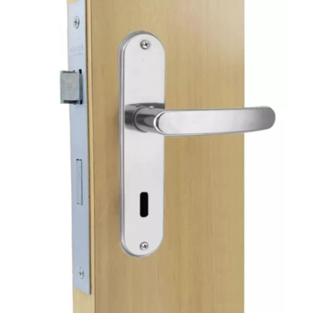 Fechadura Int. P/ Porta Madeira Inox - 2700/71 (Aliança)