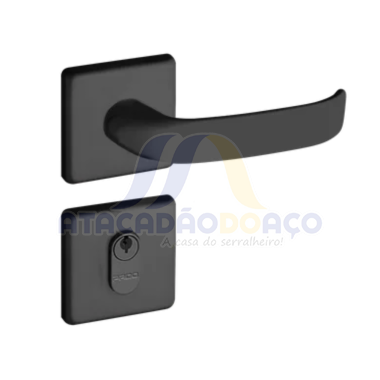 Fech. Int P/ Porta Mad.Esp.Preto Quad. (Pado 727)