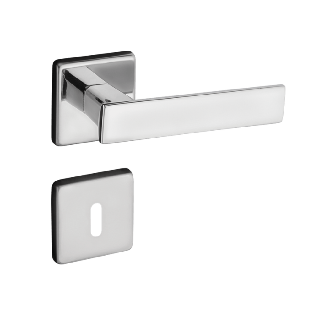 Fech. Int P/ Porta Mad.Esp.Inox Quad. (Pado 722)