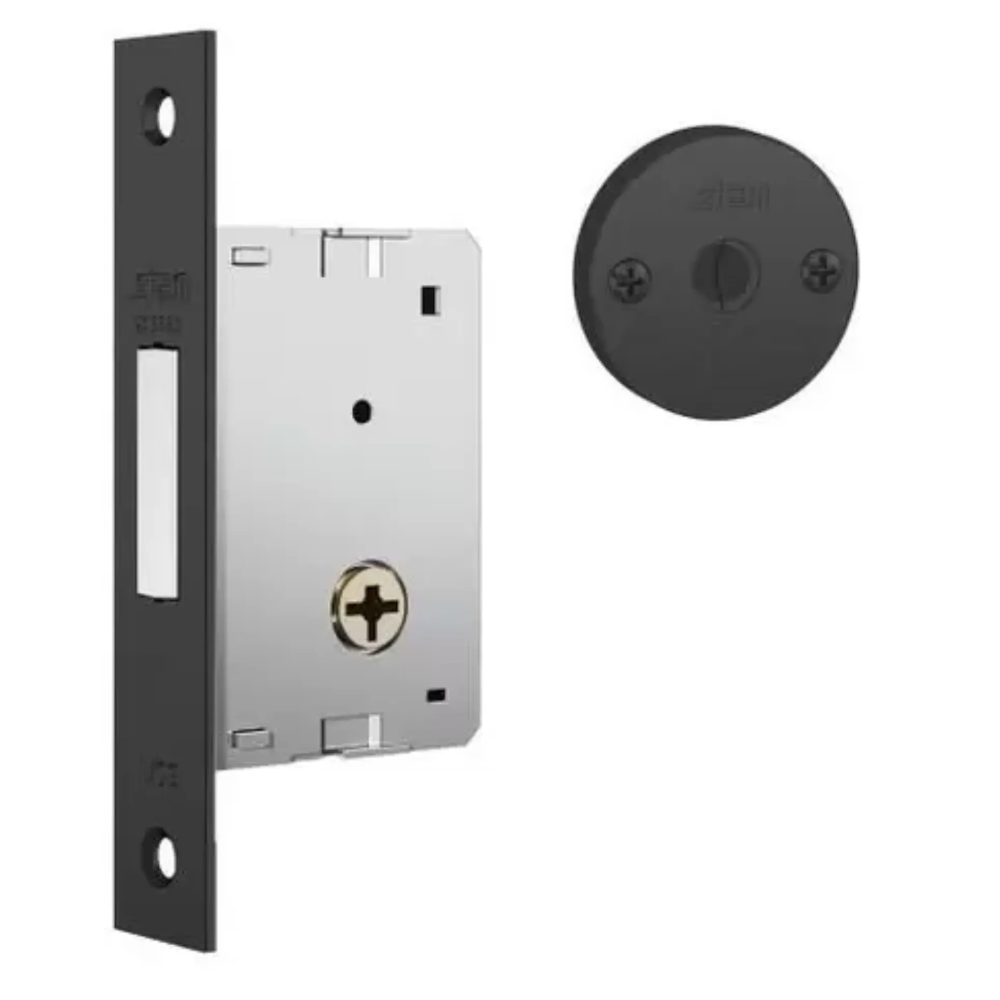 Fechadura Auxiliar - 1001 Preta (Stam)