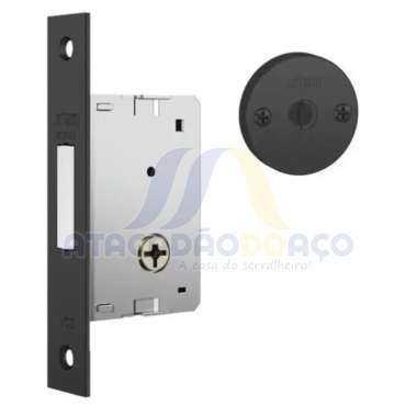 Fechadura Auxiliar - 1001 Preta (Stam)