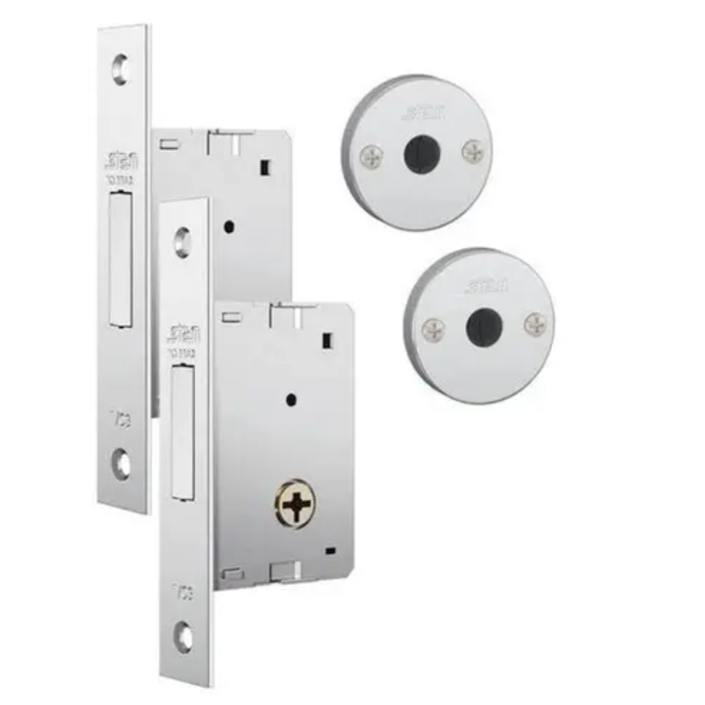 Fechadura Auxiliar - 1001 Inox (Stam)