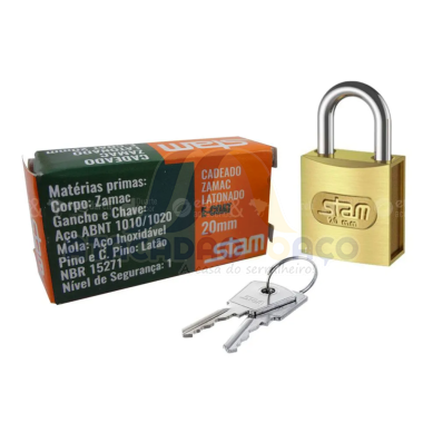 Cadeado E- 20 (Stam)