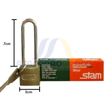 Cadeado Haste Longa E- 30 (Stam)