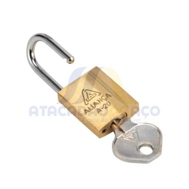 Cadeado de Latao A - 20 (Aliança)