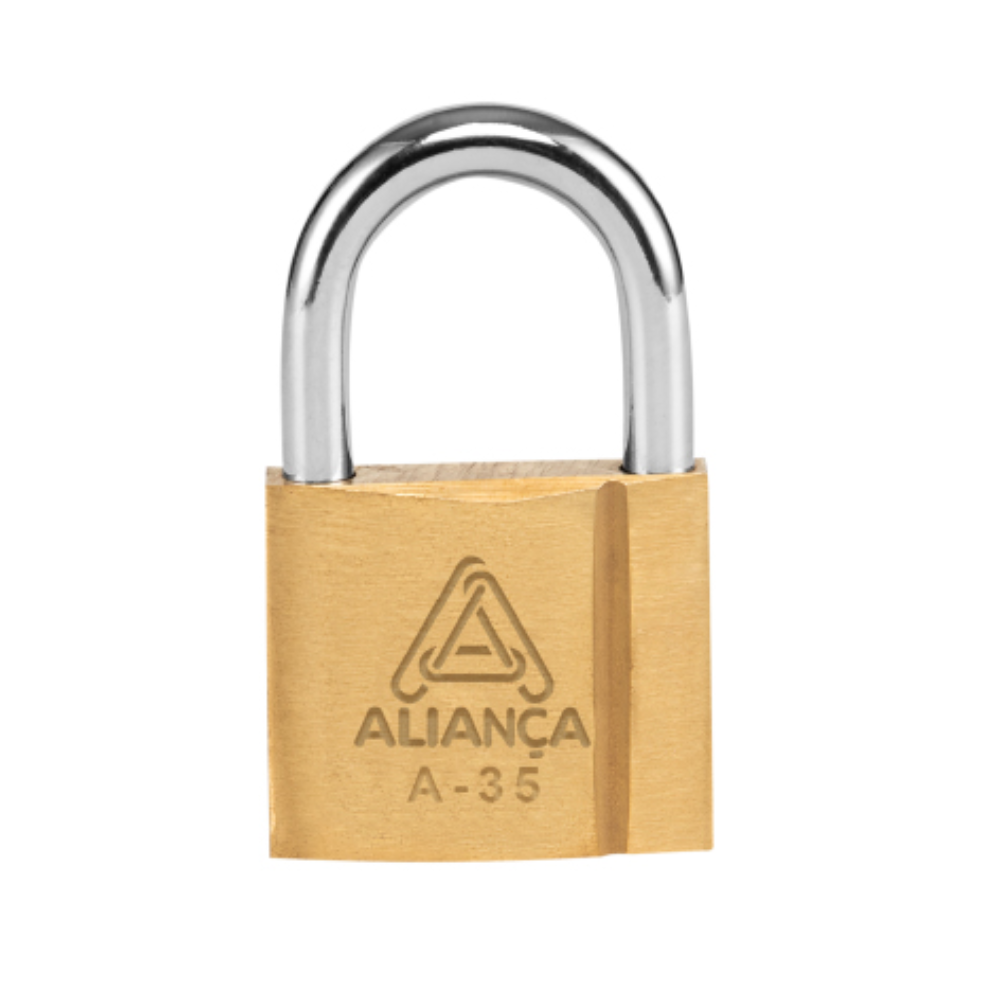 Cadeado de Latao A - 35 (Aliança)