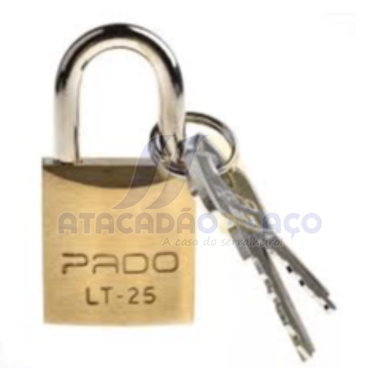 Cadeado de Latao - 25mm (Pado)                              